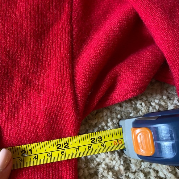 Current/Elliott Destroyed Cashmere Blend V neck Sweater - Picture 9 of 9
